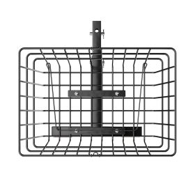 Scooter Rear Basket Heavy Duty Mobility Basket with Handle 1 in Receiver