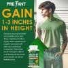 PRETANT-Growth Capsules to Grow Taller - Height Increase Maximizer with Calcium for Bone Strength -Natural Get Taller Supplement - Dietary Edible Heal