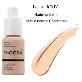 Explosive Press Type Oil Control Natural Color Matte Concealer Foundation Cream (Option: 102 2 pcs)