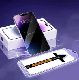 2 Pack For Phone 14, 15 Plus, Pro, Pro Max Matte Screen Protector Glass, HD Clear, Anti Glare, Anti Fingerprint, Shatterproof Sensitive Touch Qui (Option: Phone15 Pro Max-HD and Anti Spy)