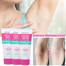 Whitening Cream Private Parts Underarm Bleaching Serum Whiten Butt Knee Brighten Inner Thigh Intimate Parts Dark Remove Melanin (Color: Buy 2 get 1 free)