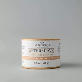 Aftershave Rub (Duo) (Scent 2: Lemongrass & Clove, Scent 1: Cedarwood & Tea Tree)