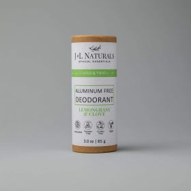 Aluminum-Free Deodorant (Scent: Lemongrass & Clove)