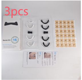 C6 Nasal Breathing Dilators Starter Kit (Option: Boxed 3pcs-Black)